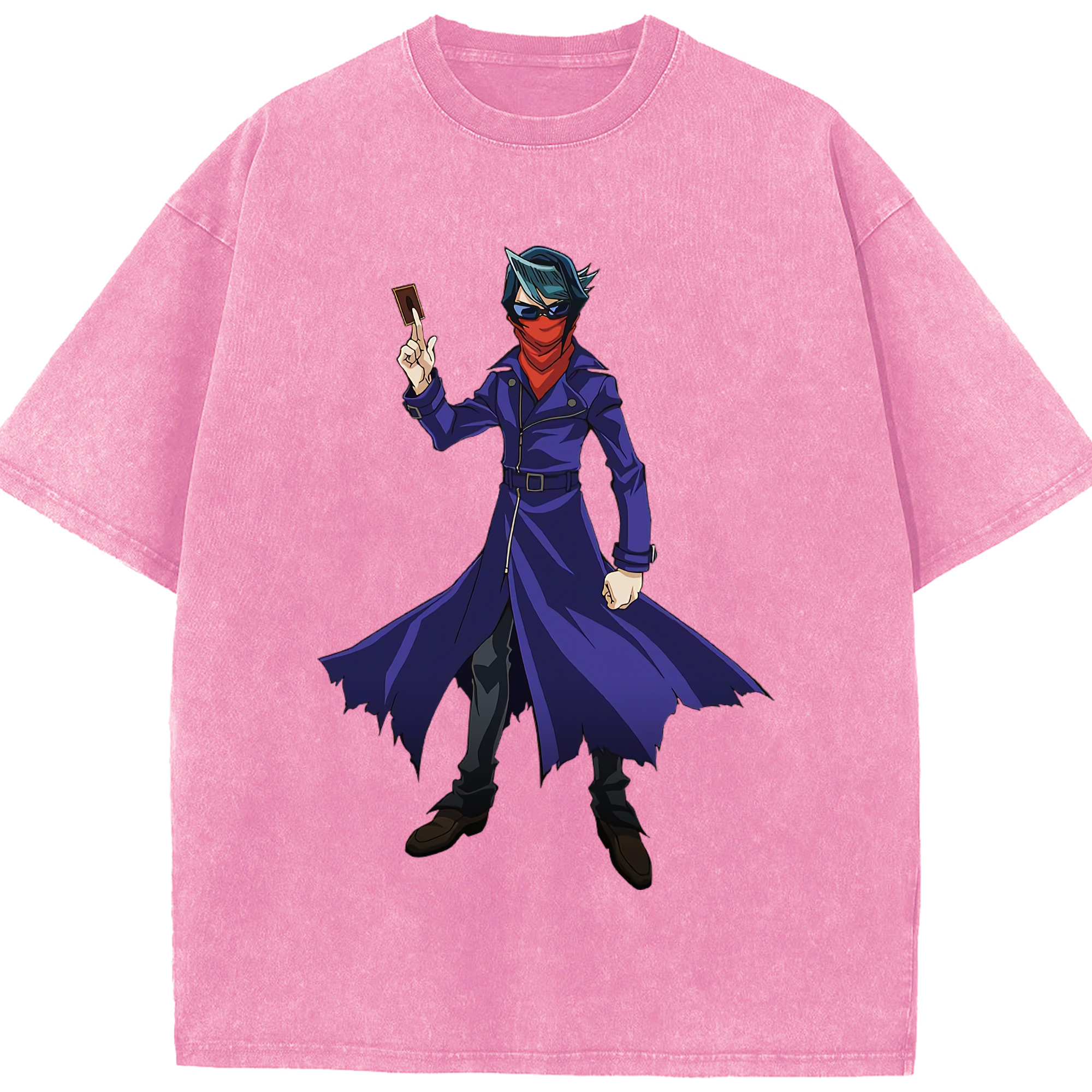 （画像用） 遊☆戯☆王 Yu-Gi-Oh! 綿100% ヴィンテージ風 半袖Tシャツ（フロントプリント）